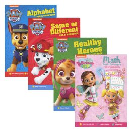 24 Wholesale Nickelodeon Workbooks Assorted