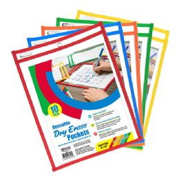 50 pieces Reusable Dry Erase Pockets - Office Accessories