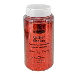 12 pieces 1lb / 16 Oz Red Glitter - Craft Glue & Glitter