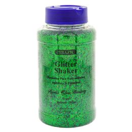 12 of 1lb / 16 Oz Green Glitter