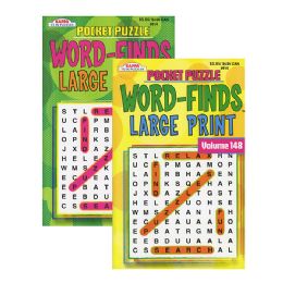 24 Bulk Kappa Pocket Puzzle Word Finds Large Print - Digest Size