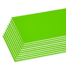 25 Bulk 20" X 30" Fluorescent Green Foam Board