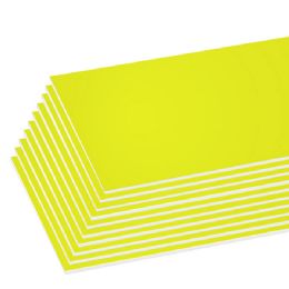 25 Bulk 20" X 30" Fluorescent Yellow Foam Board