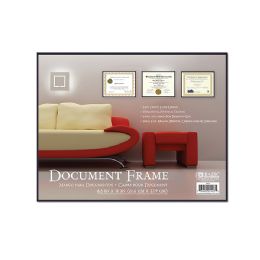 24 of 8.5" X 11" Front Loading Document Frame W/ Glass Cover