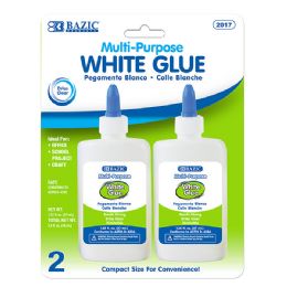 24 Wholesale 1.25 Fl Oz (37 Ml) White Glue (2/pack)