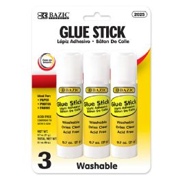 24 pieces 0.7 Oz (21g) Glue Stick (3/pack) - Glue
