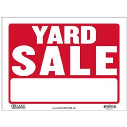 24 Wholesale 12" X 16" Yard Sale Sign