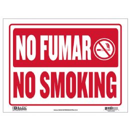24 Bulk 12" X 16" No Fumar Sign