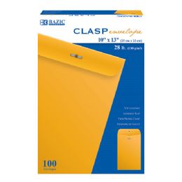 5 Wholesale 10"  X 13" Clasp Envelope (100/box)