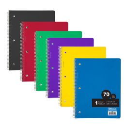 24 of W/r 70 Ct. 1-Subject Spiral Notebook