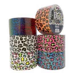 24 pieces 1.88" X 5 Yards Leopard Series Duct Tape - Tape & Tape Dispensers