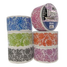 24 Wholesale 1.88" X 5 Yards Lace Series Duct Tape