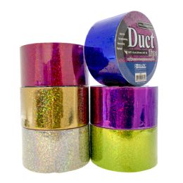 36 Bulk 1.88" X 5 Yards Holographic Duct Tape