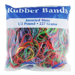 48 of Assorted Dimensions 227g/ 0.5 Lbs. Rubber Bands