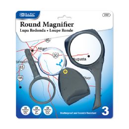 24 pieces 2x Magnifier Sets (3/pack) - Magnifying  Glasses