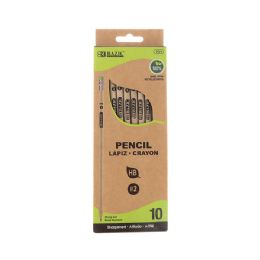 24 Bulk PrE-Sharpened #2 Recycled Paper Pencil (10/pack)