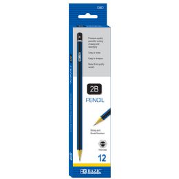 24 Bulk #2b Premium Wood Pencil (12/pack)