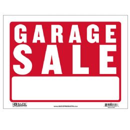 24 Wholesale 9" X 12" Garage Sale Sign