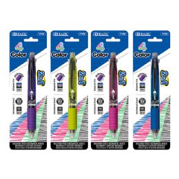 24 pieces 2-IN-1 Mechanical Pencil & 4-Color Pen W/ Grip - Pens & Pencils