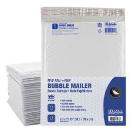 4 Bulk 8.5" X 11.25" (#2) Poly Bubble Mailer (25/pack)