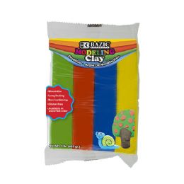24 pieces 1 Lb 4 Primary Color Modeling Clay - Clay & Play Dough
