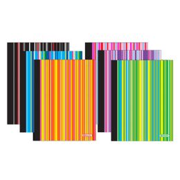 48 Wholesale C/r 100 Ct. Stripes Composition Book