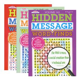 48 Pieces Kappa Hidden Message Word Finds Book - Crosswords, Dictionaries, Puzzle books