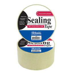 36 Wholesale 1.88" X 54.6 Yards Clear Packing Tape