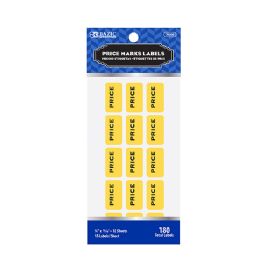 24 of Yellow Price Mark Label (180/pack)