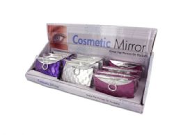 72 Wholesale Purse Design Cosmetic Mirror Display