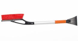 12 Pieces Pride Snow Brush 28 Inch With Ice Scraper - Auto Cleaning Supplies