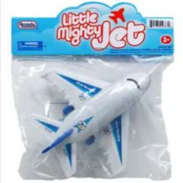 48 Wholesale 5.5" P/b Little Mighty Jet In Poly Bag W/header, 2 Assrt Clr