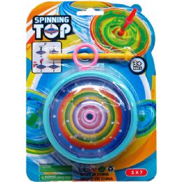 72 Wholesale 3.25" Bouncing Top W/light On Blister Card
