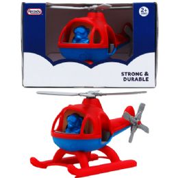 12 Wholesale 9" Toy Helicopter In Open Box, 2 Assrt Clrs