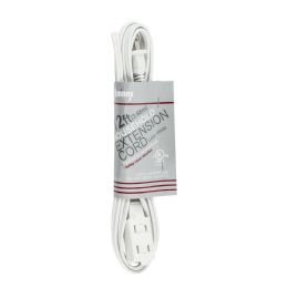 50 Pieces Extension Cord 12 Inch White - Electrical