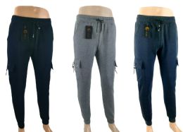 60 Pieces Men's Casual Winter Pants Comfortable Size Assorted - Mens Pants