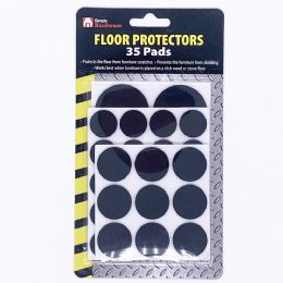48 Pieces Simply Floor Protectors 35 Count - Chairs