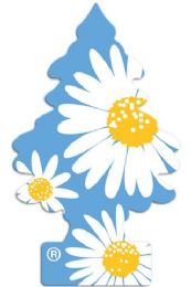24 Pieces Little Tree Car Freshener 1 Count Daisy Field - Air Fresheners