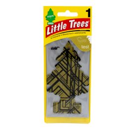 24 Wholesale Little Tree Car Freshener Gold 1 Count