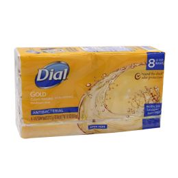 9 Wholesale Dial Bar Soap 4z 8 Count Gold