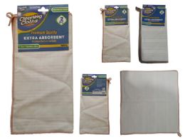 144 Pieces 2pc Cotton Cleaning Cloth - Cleaning Supplies