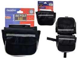 96 Wholesale Double Pocket Bicycle Bag