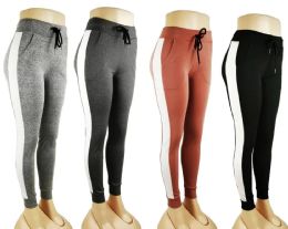 48 Wholesale Women Leggings Assorted Colors Size Assorted