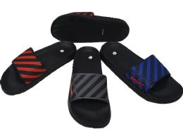 60 Wholesale Men's Five Stripe Pattern Sport Print Sizes 8-13