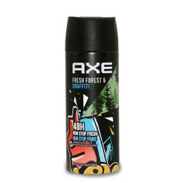 6 Pieces Axe Deodorant Spray 150ml Fresh Forest And Graffiti - Deodorant