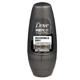 24 Wholesale Dove Men Care Roll On 50ml Invisible Care