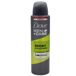 12 Wholesale Dove Deodarent Spry 150ml 5.07z Sport Active And Fresh For Men