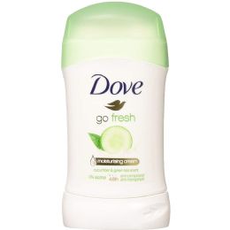 12 Wholesale Dove Deodorant Stick 40ml Go Fresh Cucumber Women