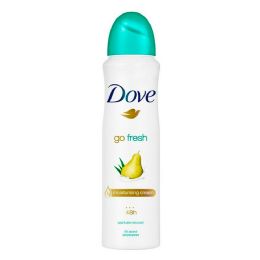 12 Bulk Dove Deodorant Spray 250ml Go Fresh Pear And Aloe
