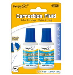 72 of 2 Pack Correction Fluid